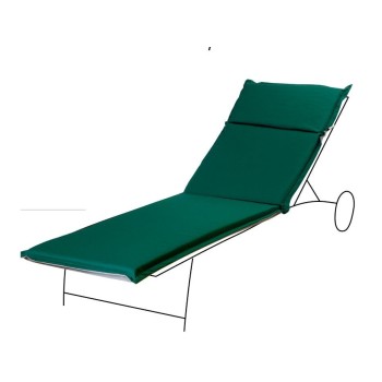 COJIN ZIPPO TUMBONA 190X60X7 VERDE/GRIS