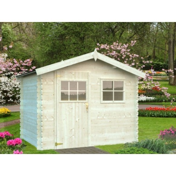 CASETA DE MADERA MACHIHEMBRADA 260CM ANCHO X 260CM PROFUN AKRO 19-2