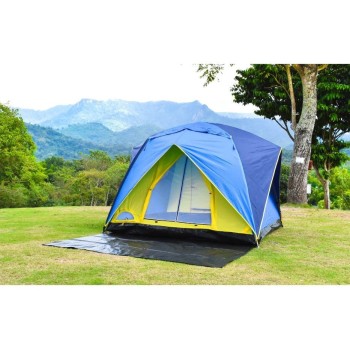 MALLA SUELO CAMPING VERDE 3X4M (B)