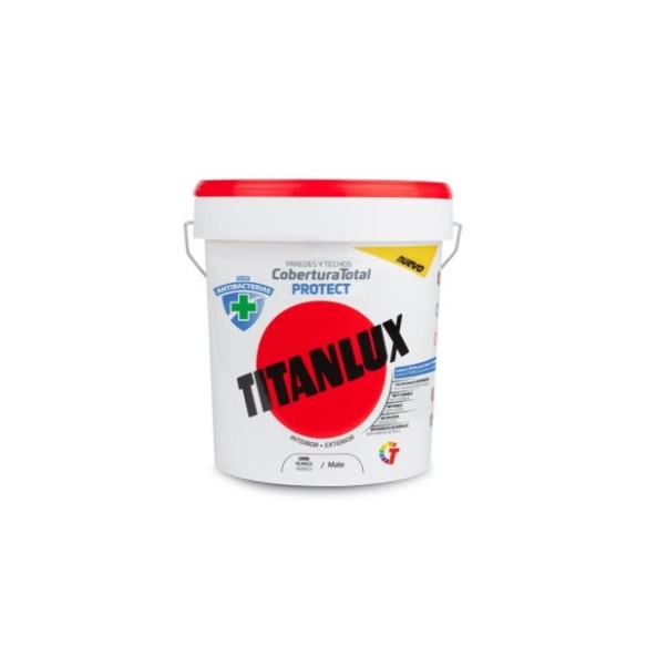 PINTURA FACHADAS TITANLUX COBERTURA TOTAL PROTECT BLANCO 12