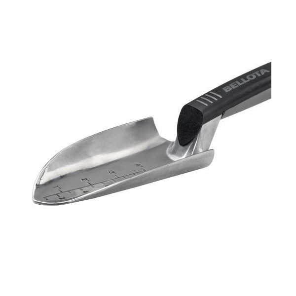 Trasplantador ancho de aluminio y mango corto, con ancho de trabajo 80mm/ 3001