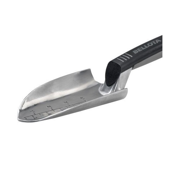 Trasplantador ancho de aluminio y mango corto, con ancho de trabajo 80mm/ 3001