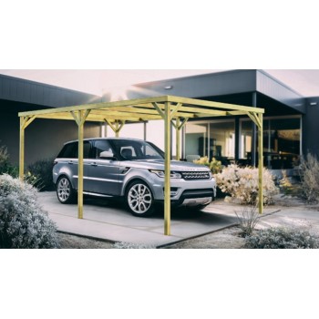 PERGOLA MADERA CARPORT LLEIDA 2 510X420