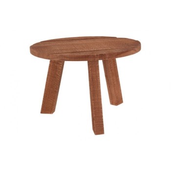 MESA MADERA 3 PATAS 50X34CM.