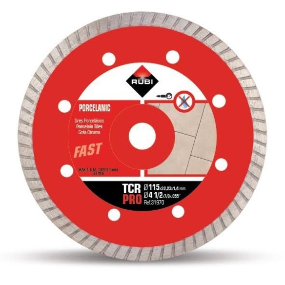 DISCO DIAMANTE PORCELANICO TURBO TCR-115 PRO