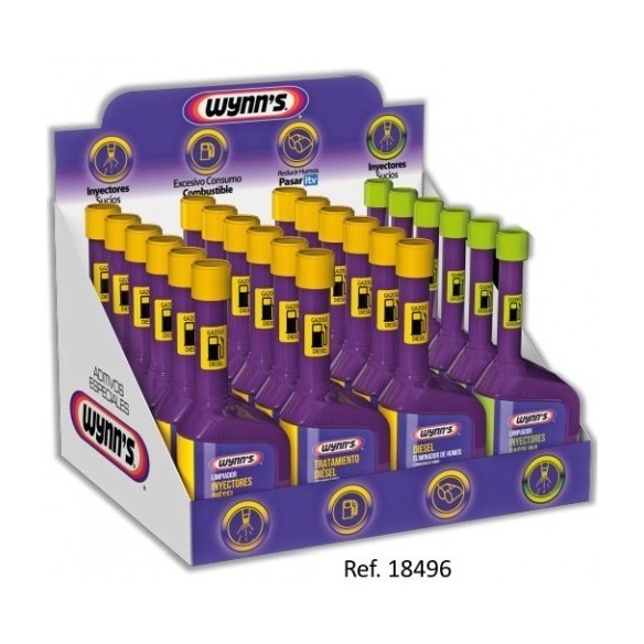 EXPOSITOR WYNNS 18496 ADITIVOS  ITV 24 UDS