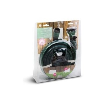 KIT MANGUERA 9MM CON SOPORTE 10 M