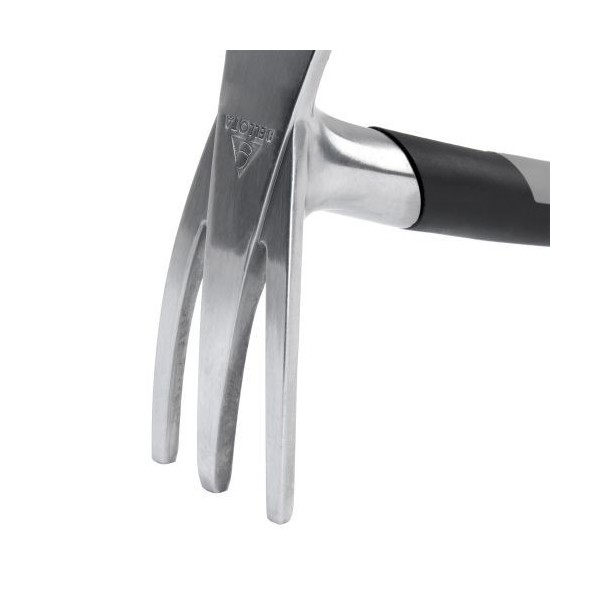 Azuela de aluminio, de mango corto,  para desterronar y airear la tierra/ 3005