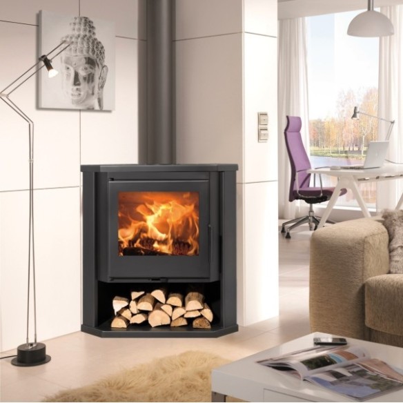 ESTUFA LEÑA PANADERO SINTRA ECODESING 7 KW  800x810x574