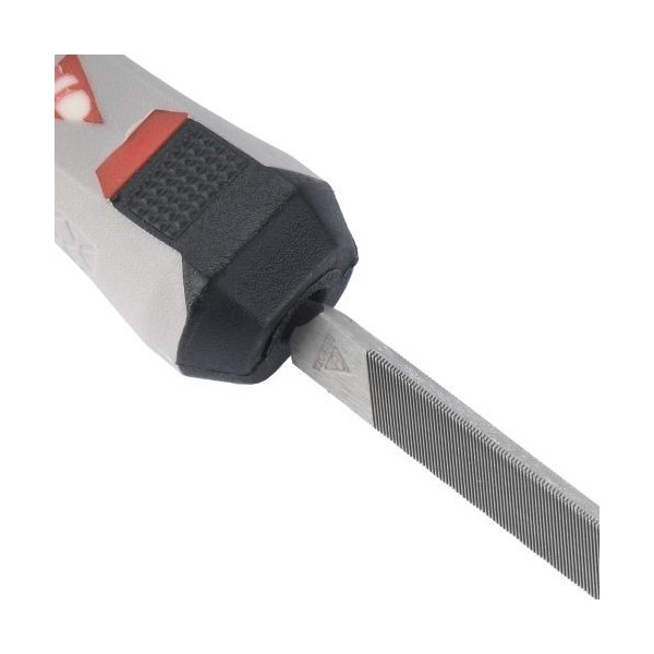 Lima afilado triangular normal para sierra con mango bimaterial / 4042MB