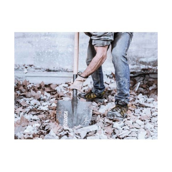 Pala punta con mango muleta para cavar y recoger escombros / 5501M