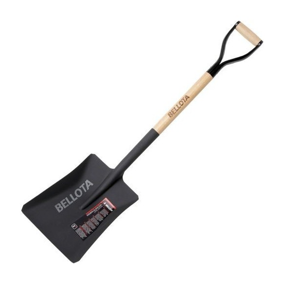 Pala cuadrada con mango anilla para palear y recoger escombros / 5502A