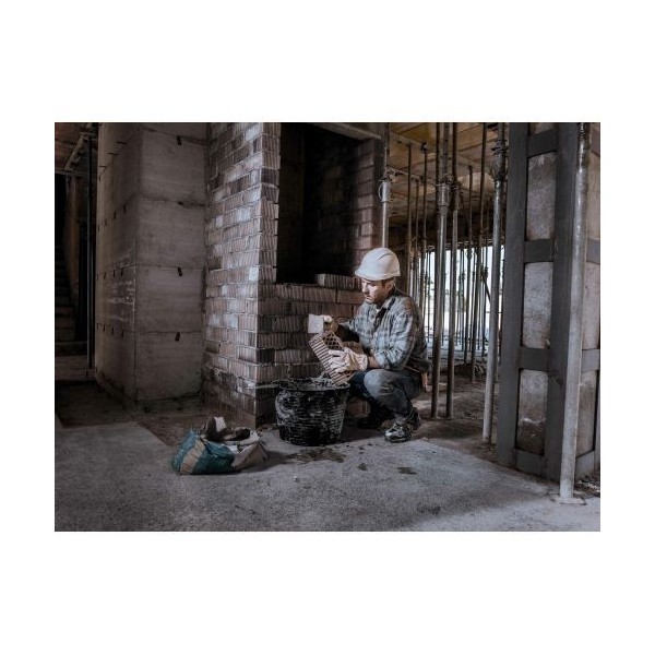 Paleta norte con mango madera para trabajos de albañilería / 5844