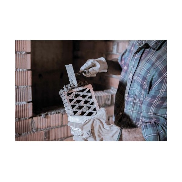 Paleta norte con mango madera para trabajos de albañilería / 5844