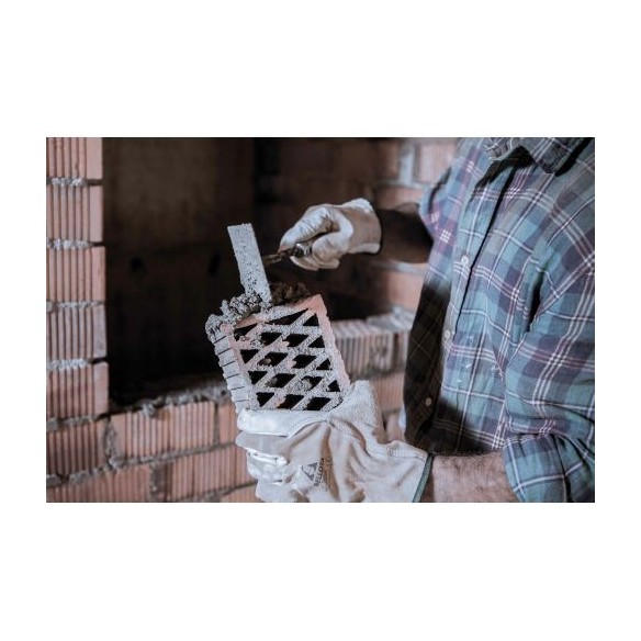 Paleta norte con mango madera para trabajos de albañilería / 5844