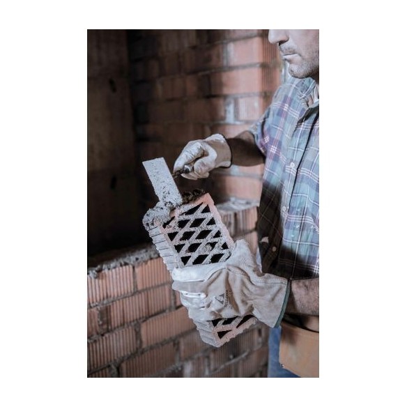 Paleta norte con mango madera para trabajos de albañilería / 5844