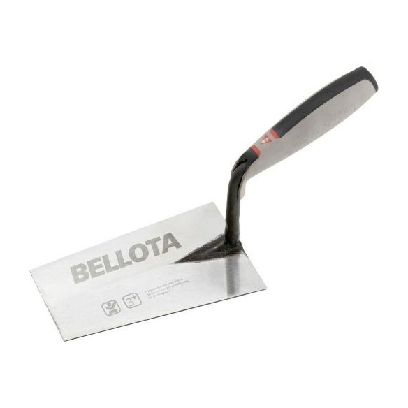 Paleta norte con mango bimaterial para trabajos de albañilería / 5844BIM