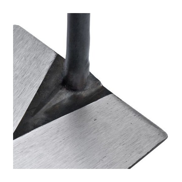 Paleta norte con mango bimaterial para trabajos de albañilería / 5844BIM