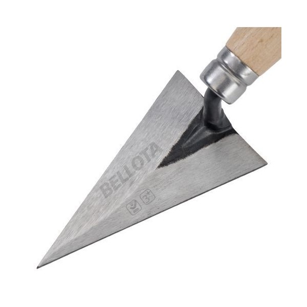 Paletín con mango madera para trabajos de acabado y de albañilería / 5901