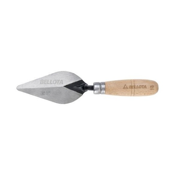 Paletín con mango madera para trabajos de acabado y de albañilería / 5902