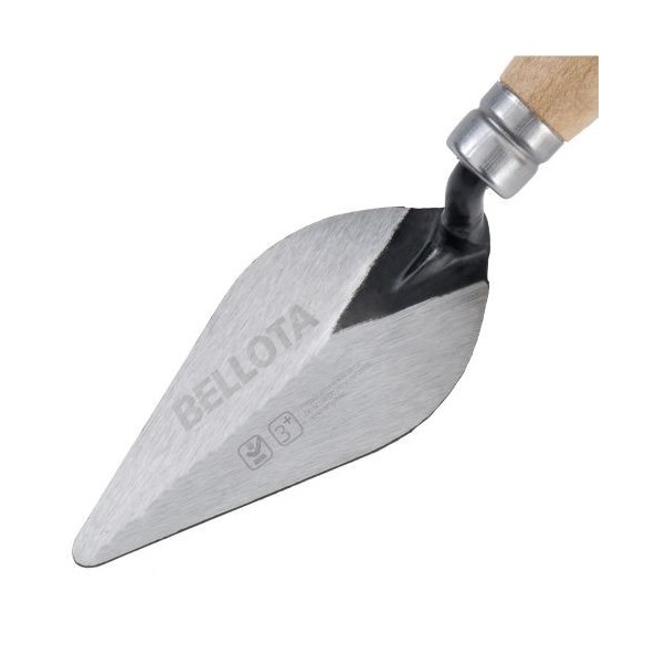 Paletín con mango madera para trabajos de acabado y de albañilería / 5902