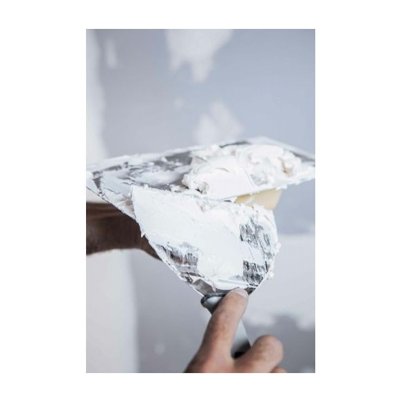 Llana recta con mango de madera para trabajos de acabado / 5861