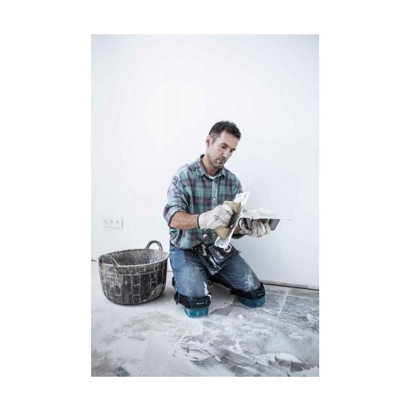 Llana recta inoxidable y afilada con mango madera para trabajos de acabado y yeso / 5861INOX