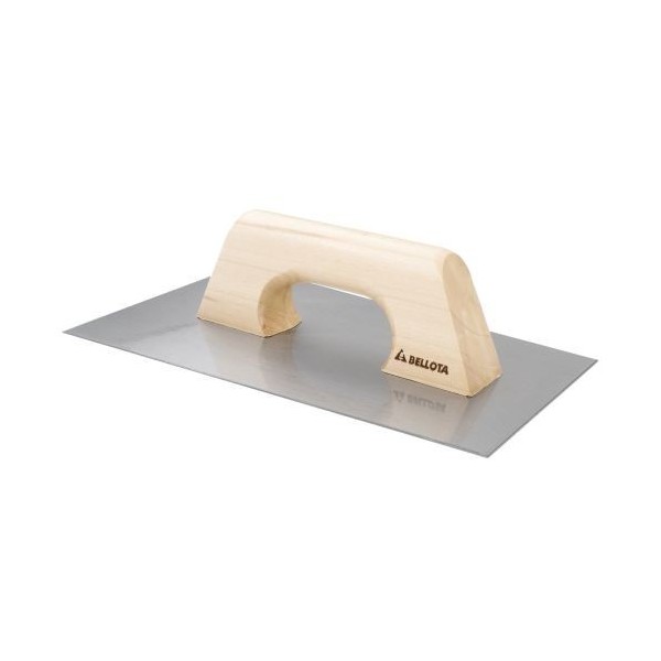 Llana trapezoidal con mango madera para trabajos de acabado / 5862