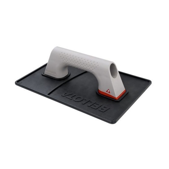 Talocha rectangular con mango plástico para fratasado de superficies / 5883