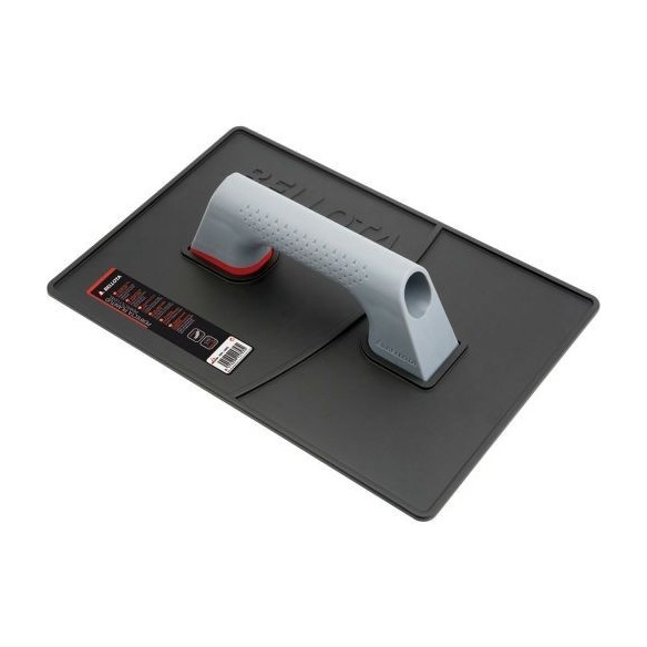 Talocha rectangular con mango plástico para fratasado de superficies / 5885