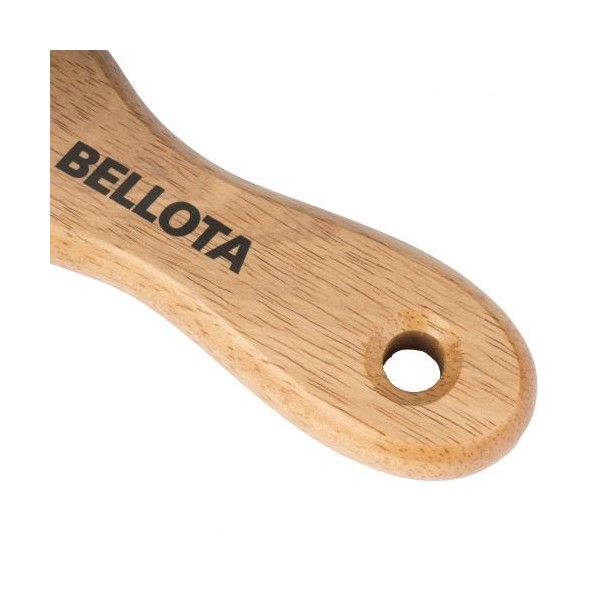 Espátula ancha americana de acero inoxidable con mango de madera para trabahos de rejunteo y remates en placa / 5895