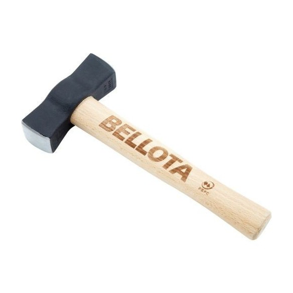 Maceta española con mango de madera para abrir rozas / 5308