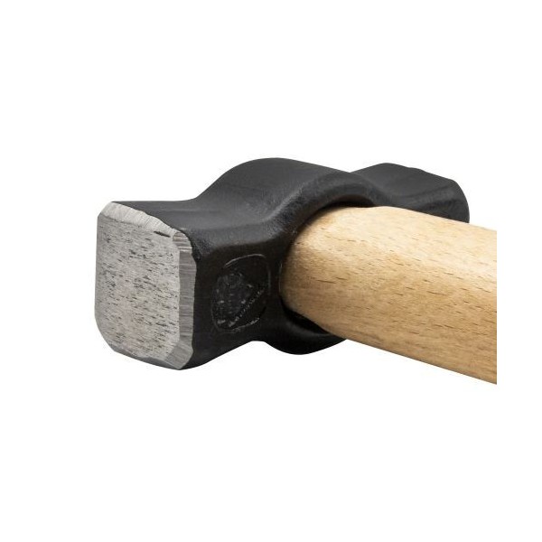 Maceta española con mango de madera para abrir rozas / 5308