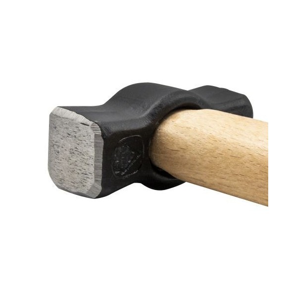 Maceta española con mango de madera para abrir rozas / 5308