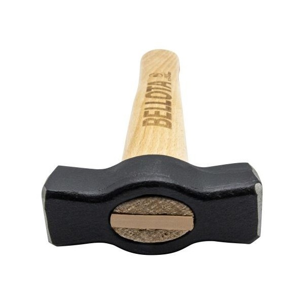 Maceta española con mango de madera para abrir rozas / 5308