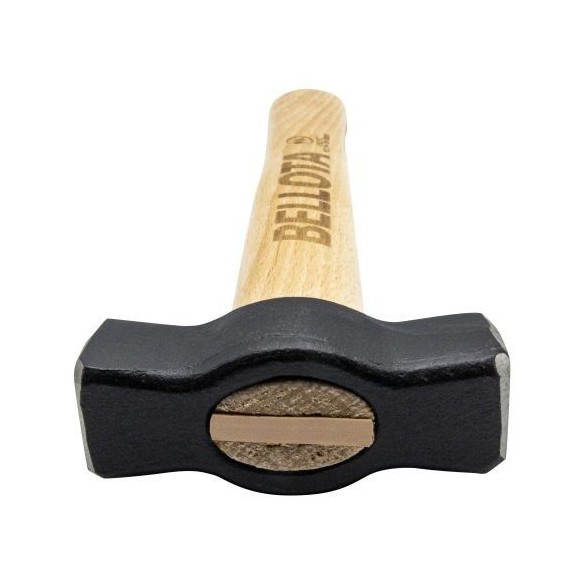 Maceta española con mango de madera para abrir rozas / 5308