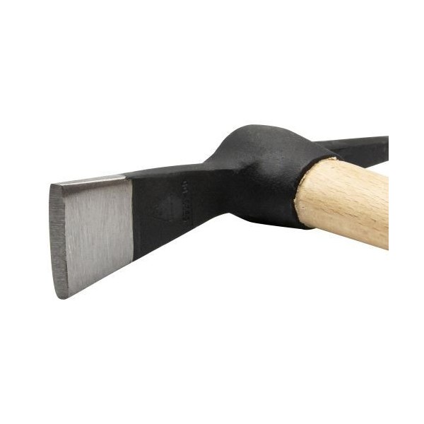 Alcotana pico-pala con mango de madera para picado de paredes / 5933