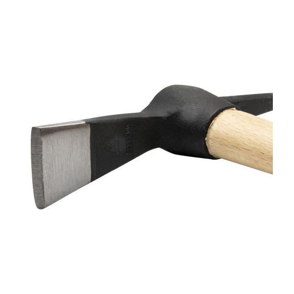 Alcotana pico-pala con mango de madera para picado de paredes / 5933