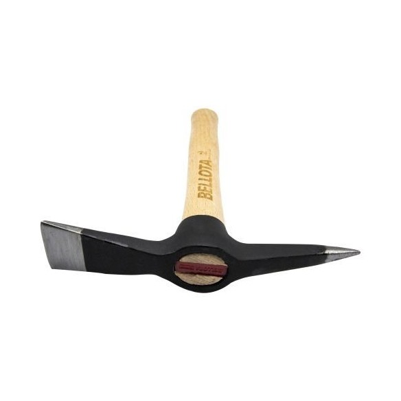 Alcotana pico-pala con mango de madera para picado de paredes / 5933
