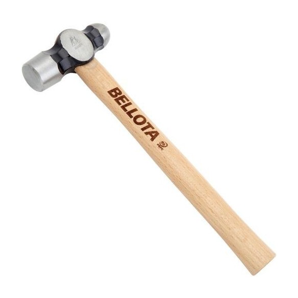 Martillo mecánico de bola con mango madera para taller / 8011