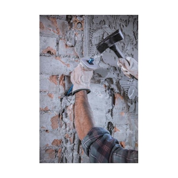 Cortafrío de acero Cr.V. con protector para apertura de rozas / 8251CP