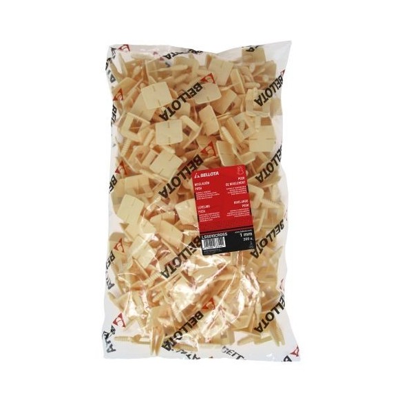 Calzo de nivelación cerámica en cruz para sistema Push&Level / LSSCROSS