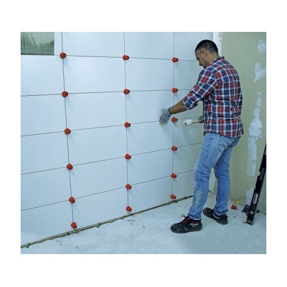 Calzo de nivelación cerámica en T para sistema Push&Level / LSST