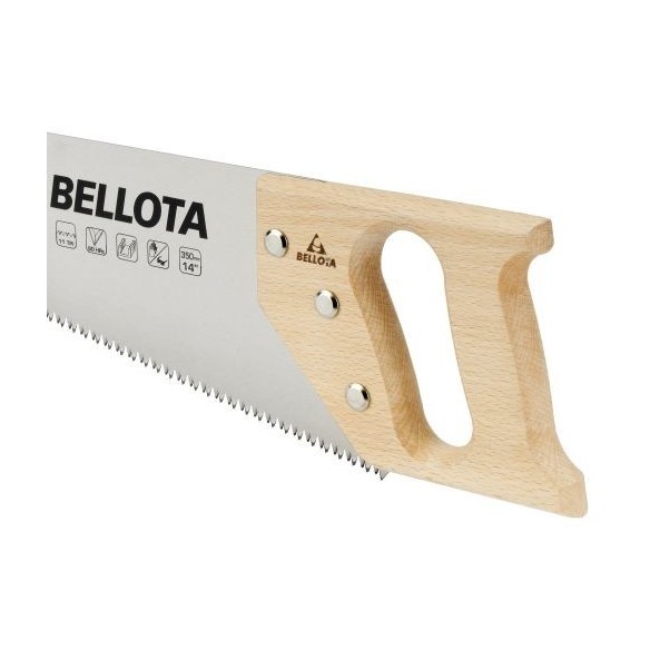 Serrucho carpintero con mango madera PEFC / 4551