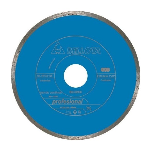 Disco diamante banda continua para cerámica corte seco / 50722