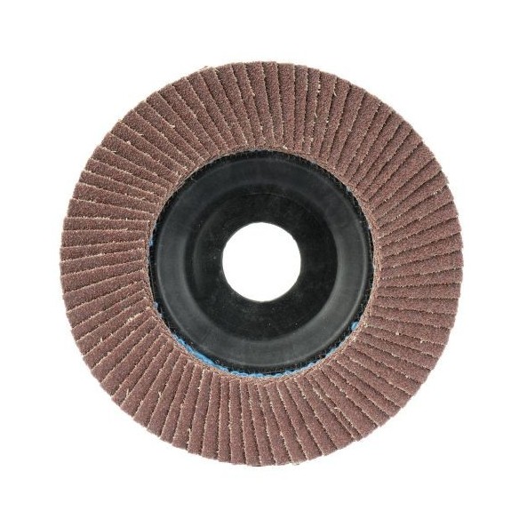 Disco de láminas base plana poliamida para desbaste madera-metal, grano A / 50501