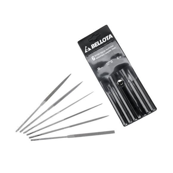 Kit de 6 limas aguja con picado basto / 4078