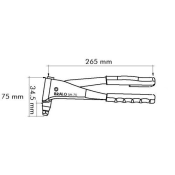 REMACHADORA PROFESIONAL MANUAL BRALO BM-75 2