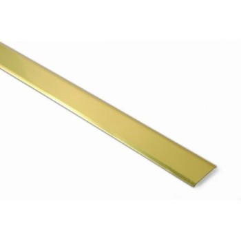 Tapajuntas "Moqueta" 29 mm. Latón. Adhesivo