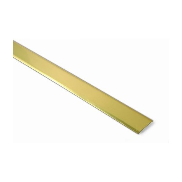 Tapajuntas "Moqueta" 29 mm. Latón. Adhesivo